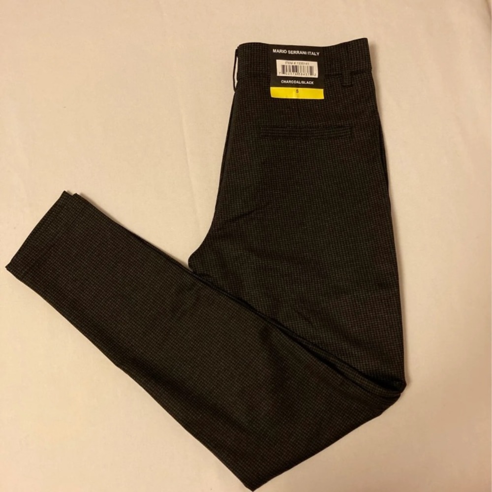 MARIO SERRANI, knit leggings slimming Modern Fit size small